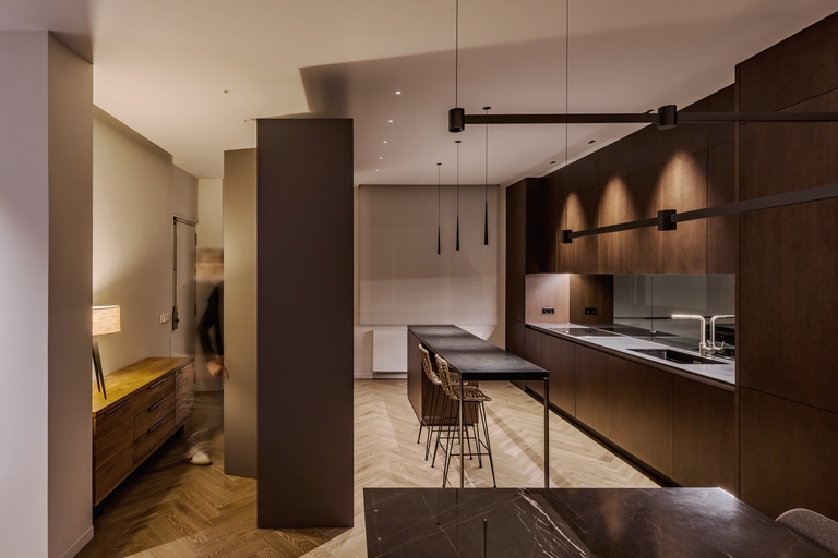 Interior de uno de los proyectos de Arqum Arquitectura